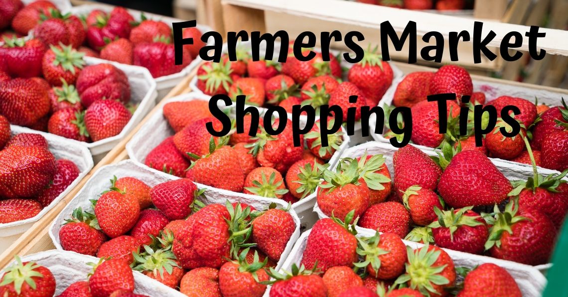 نصائح التسوق في سوق المزارعين